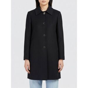 Max Mara Studio Coat Woman Black